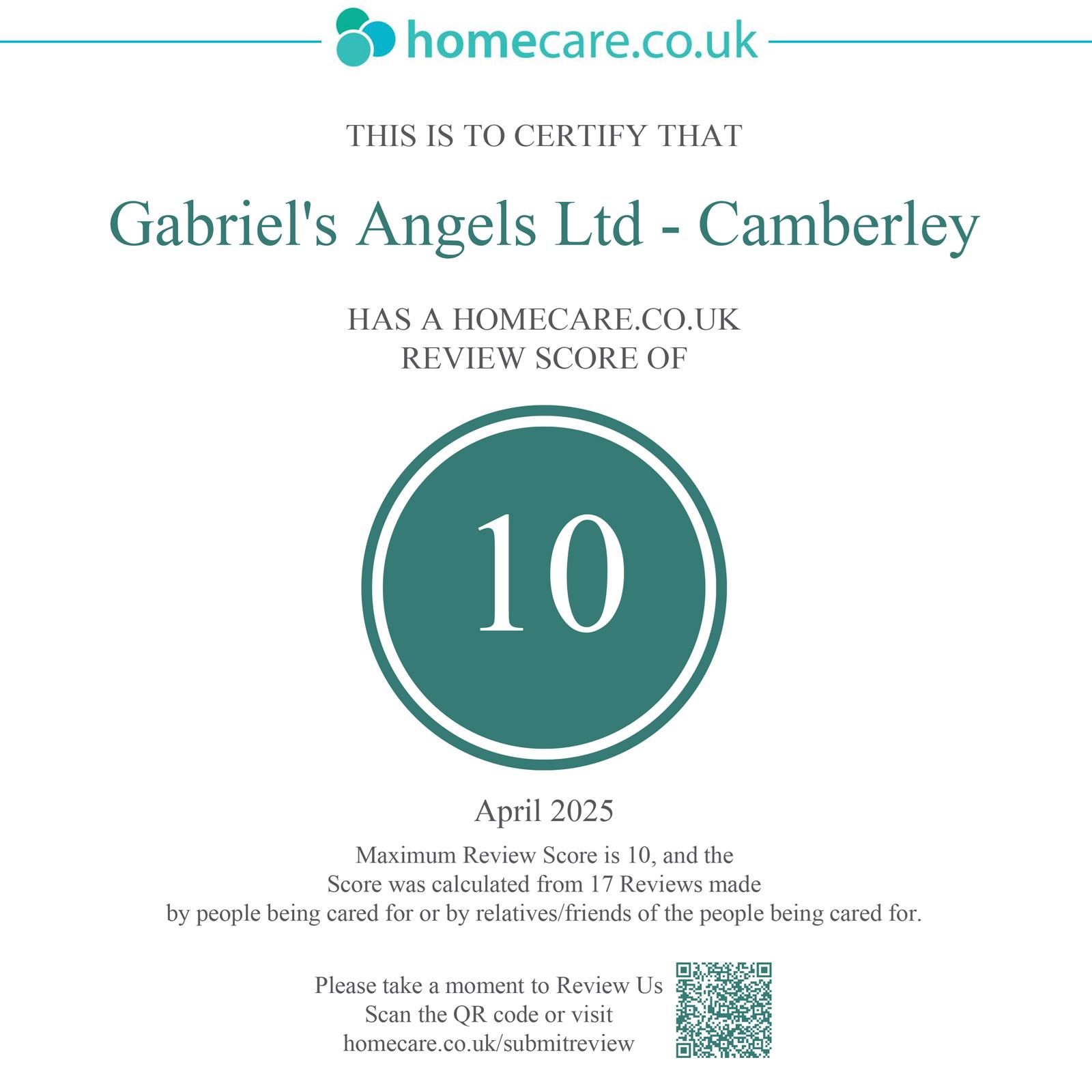 Why Gabriel’s Angels Home Care is the right choice for you